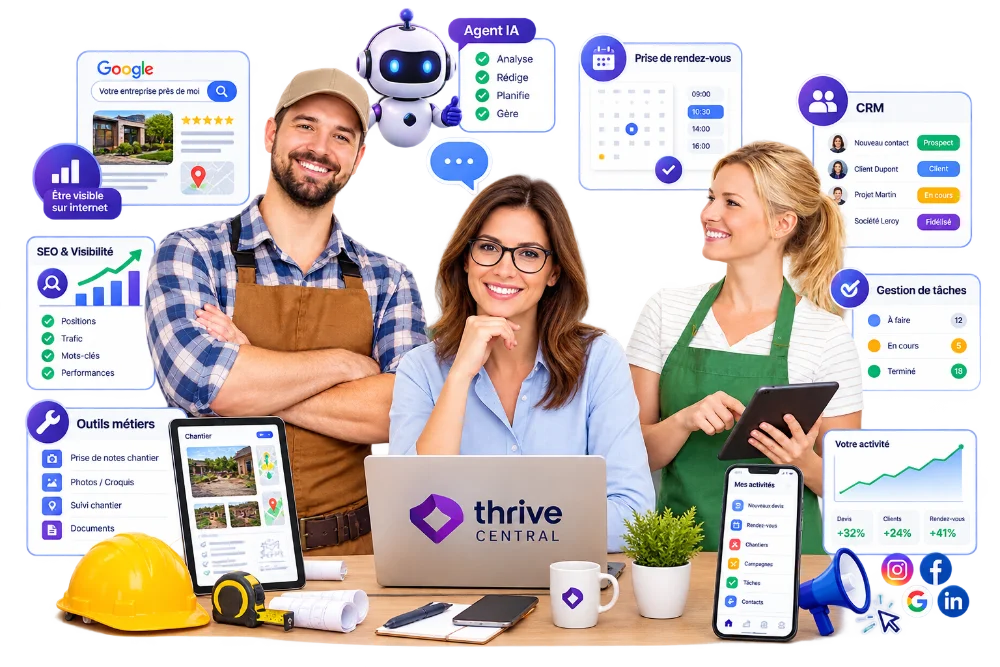 L'écosystème ThriveCentral et ses outils connectés